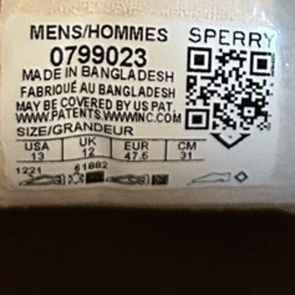 Sperry - Billfish 3-Eye - Boat Shoes - Tan/Beige - Men's - 13 - 0799023 - Picture 9 of 9